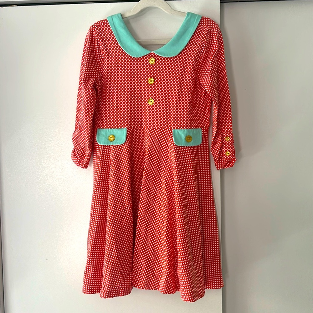 Serendipity by Shrimp and Grits Kids dress size 7/8 (L)